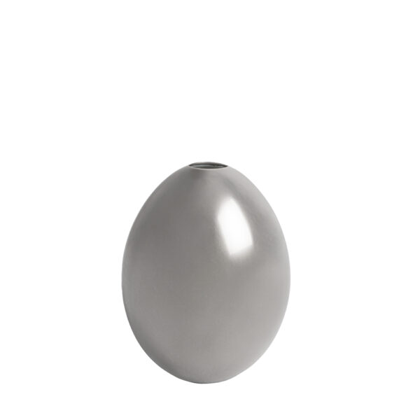 Nymphenburg Goose Egg Vase Platinum