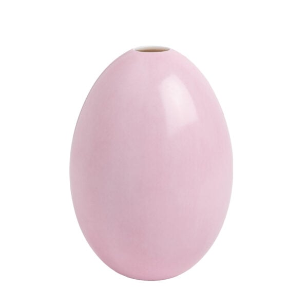 Nymphenburg Egg Vase Rosé Glazed Large