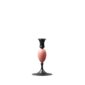 E.R. Butler Biedermeier Oxidized Bronze Candlestick no. 203 with Wren Egg