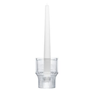 Saint-Louis Cadence Candlestick, mouth-blown, mouth-turned crystal