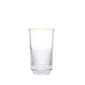 Saint-Louis Cadence Gold Rim Highball