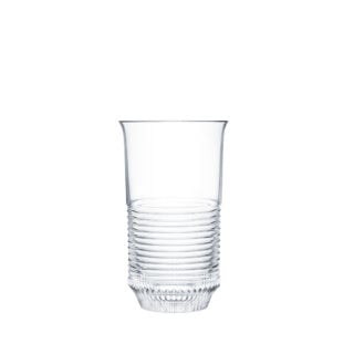 Saint-Louis Cadence Highball mouth-blown, mouth-turned crystal glassware