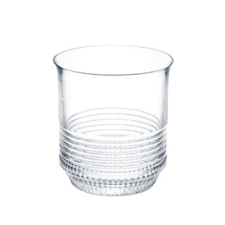 Saint-Louis Cadence Large Cylindrical Tumbler mouth-blown, mouth-turned crystal glassware