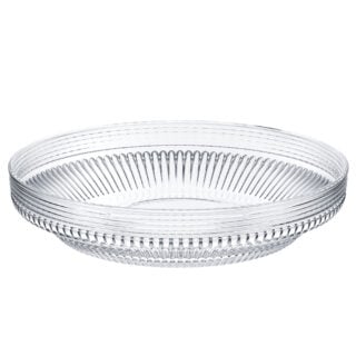 Saint-Louis Cadence Large Bowl, mouth-blown, mouth-turned crystal decorative bowl