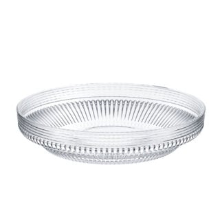 Saint-Louis Cadence Medium Bowl, mouth-blown, mouth-turned crystal decorative bowl