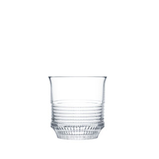 Saint-Louis Cadence Medium Cylindrical Tumbler mouth-blown, mouth-turned crystal glassware