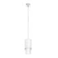 Saint-Louis Cadence Small Pendant Light with Crystal Lampshade Chrome-Plated