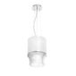 Saint-Louis Cadence Large Pendant Light with Crystal Lampshade Chrome-Plated