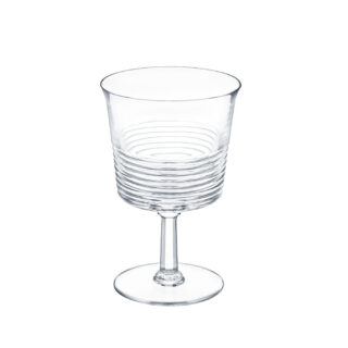 Saint-Louis Cadence Water Glass No. 2 mouth-blown, mouth-turned crystal glassware