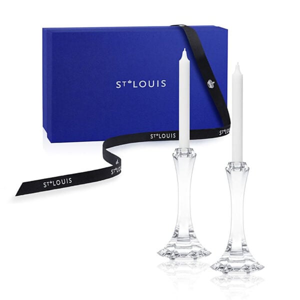 SAINTLOUIS-VegaCandlestick-70002800-coffret-bougeoir-vega-rvb-1-1200x1200-100KB Saint-Louis Crystal Vega Candlesticks GIft Set of 2 | Kneen & Co