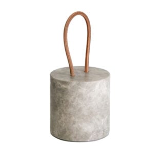 Michaël Verheyden Calleporte Door Stopper In Emperador Grey Marble