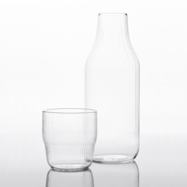 R+D.Lab Helg Glassware Clear | Kneen & Co