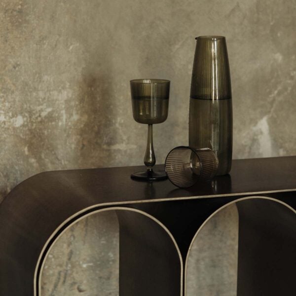 LUISA_R+D_N20_LR_60-1200x1200px-100KB R+D.Lab Luisa Glassware Millerighie Fog Gray | Kneen & Co