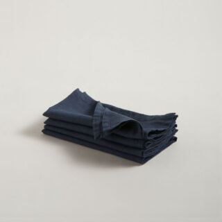 R+D.Lab Tela Distant Blue Napkins – Set of 4