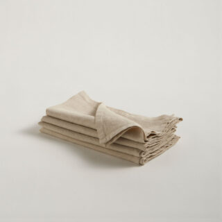 R+D.Lab Tela Isabella Beige Napkins – Set of 4