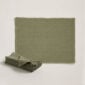 R+D.Lab Tela Olive Buff Table Linens