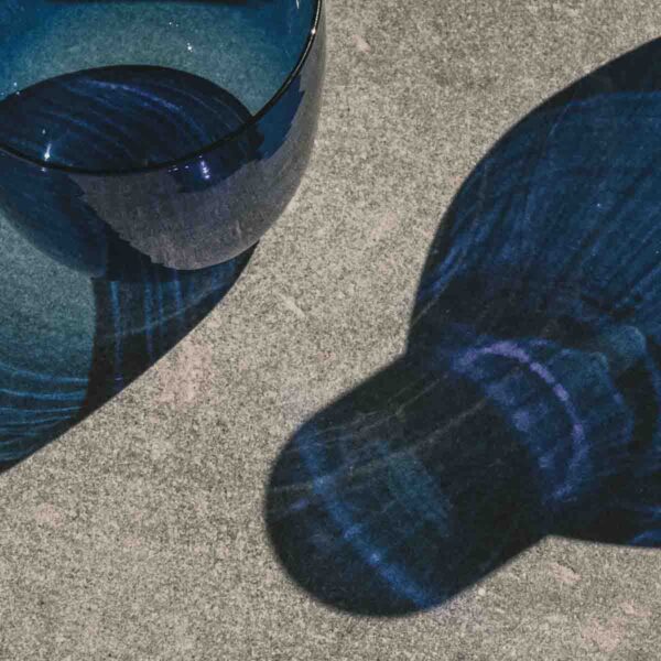 R+D.Lab Tuccio Lyons Blue Glassware | Kneen & Co