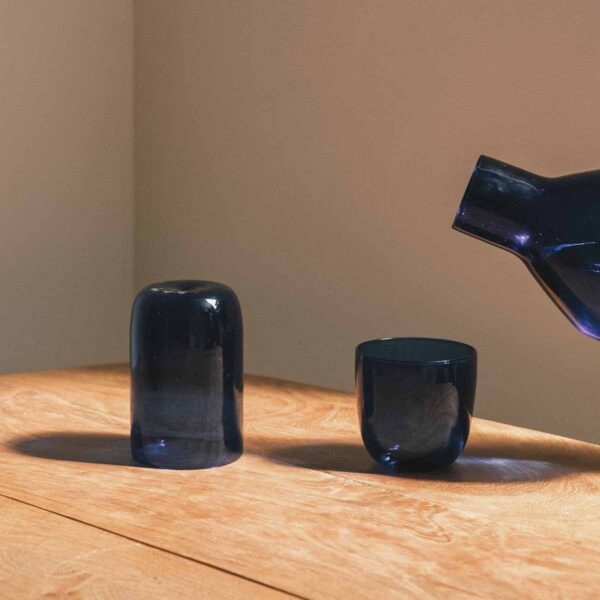 R+D.Lab Tuccio Lyons Blue Glassware | Kneen & Co