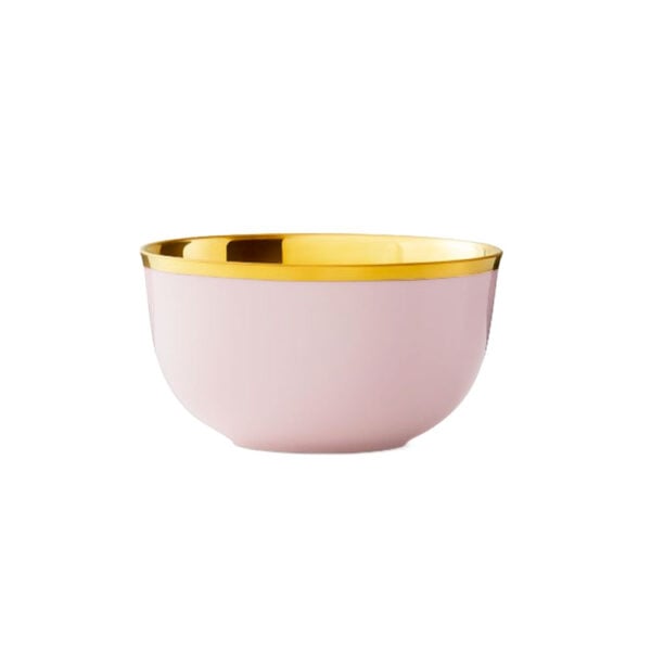 Augarten Champagne Cup Creme Rosa with Gold