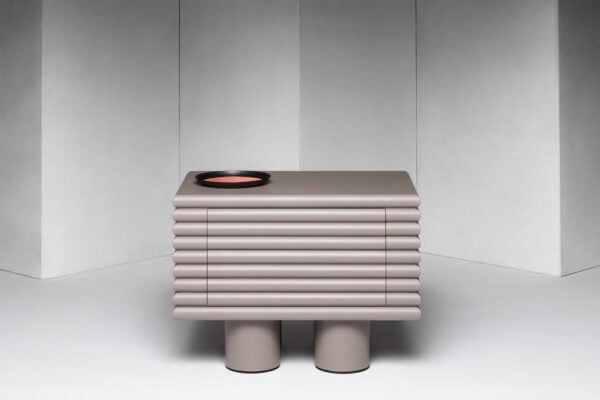 Giobagnara Scala Lacquered and Leather Chest Giobagnara Scala Lacquered and Leather Chest