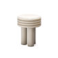 Giobagnara Scala Coffee Table Small High, custom leather table
