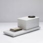 Giobagnara Scala Lacquered and Leather Night Stand