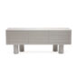 Giobagnara Scala Lacquered and Leather Sideboard, custom leather buffet table