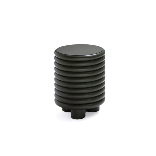 Giobagnara Scala Stool, custom leather stool