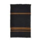 Libeco Oscar Throw Black Stripe