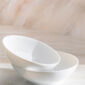J.L Coquet Boléro Satin White Salad Bowls