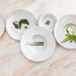 J.L Coquet Boléro Satin White Dinnerware, Handcrafted Limoges Porcelain Dinnerware