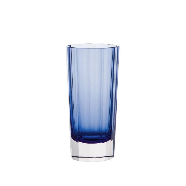 Artel Faceted Highball Blue, hand-blown colorful glassware