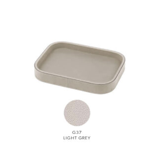 Giobagnara Polo Valet in Light Grey Golf Leather Color