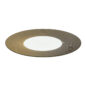 J.L Coquet Boléro Brown Irisé Charger, Handcrafted Limoges Porcelain Dinnerware