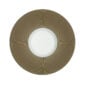 J.L Coquet Boléro Brown Irisé Rim Soup Plate Large, Handcrafted Limoges Porcelain Dinnerware