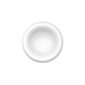 J.L Coquet Boléro Satin White Bubble Cup Large, Handcrafted Limoges Porcelain Dinnerware