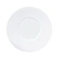 J.L Coquet Boléro Satin White Pasta Plate Medium, Handcrafted Limoges Porcelain Dinnerware