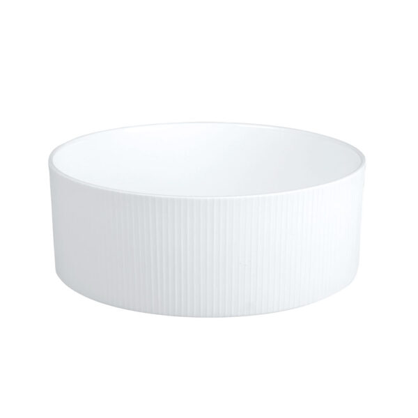 J.L Coquet Boléro Satin White Salad Serving Bowl Large J.L Coquet Boléro Satin White Salad Serving Bowl Large, Handcrafted Limoges Porcelain Dinnerware