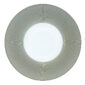 J.L Coquet Boléro Blue Irisé Charger, Handcrafted Limoges Porcelain Dinnerware