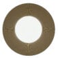 J.L Coquet Boléro Brown Irisé Charger, Handcrafted Limoges Porcelain Dinnerware