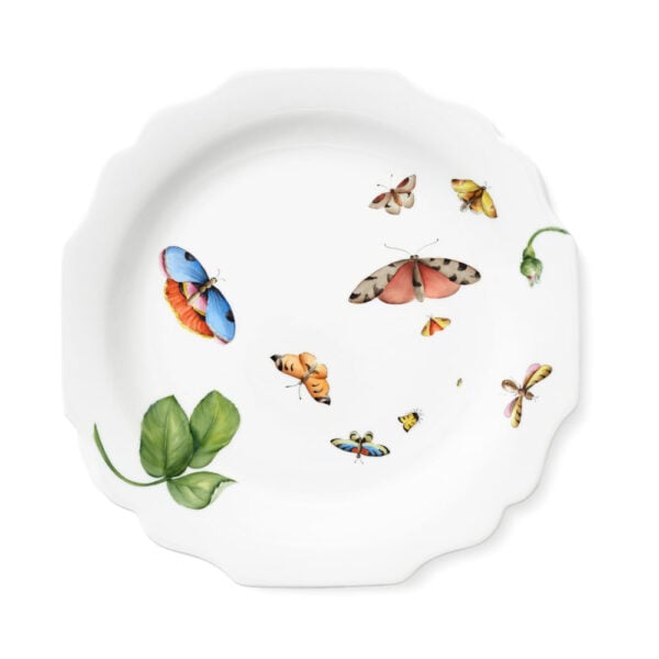 Augarten x Giambattista Valli Plein Air Dinner Plate No. 2 | Available at Kneen & Co