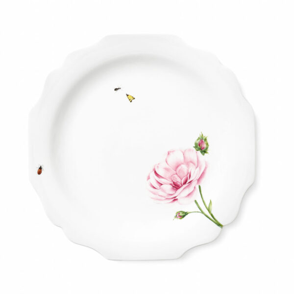 390114GBV03-Child Augarten x Giambattista Valli Plein Air Dinner Plate No. 3 | Available at Kneen & Co
