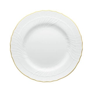Ginori 1735 Corona Gold Dinner Plate at Kneen & Co