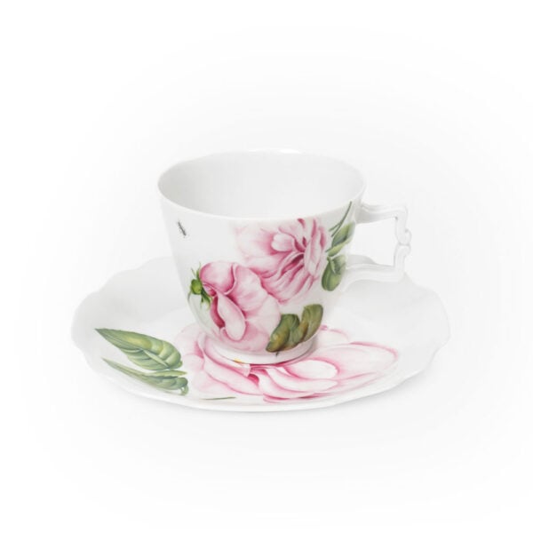 15 Tasse-215342-Child Augarten x Giambattista Valli Plein Air Coffee Cup and Saucer No. 5 | Available at Kneen & Co