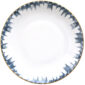 Marie Daage | Iris Coupe Dinner Plate in Bleu Ardoise | Kneen & Co