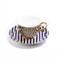 Richard Brendon Superstripe Reflect Gold Teacup and Saucer