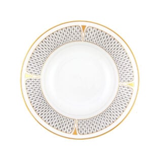 Herend Art Deco Gray Dinnerware | Kneen & Co