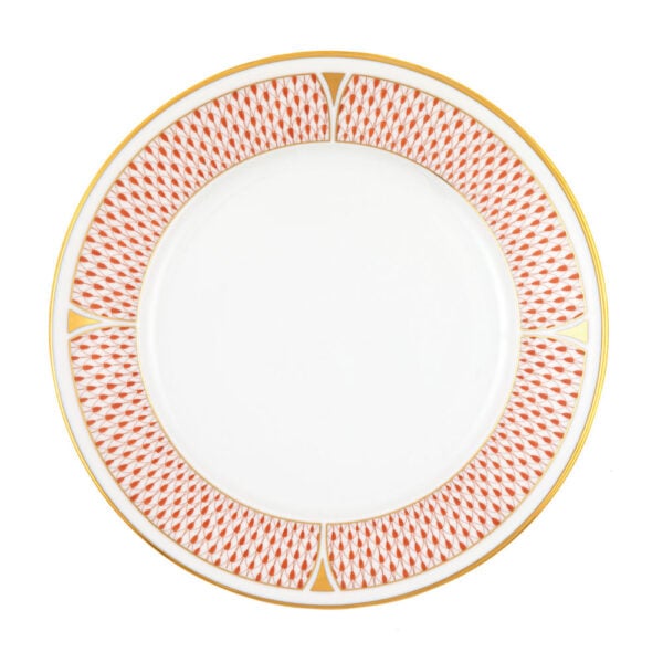 VHNKH-02524-0-00-Dinner-Plate--Art-deco-Rust-Herend Herend Art Deco Rust | Kneen & Co