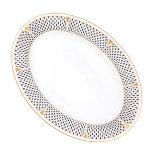 Herend Art Deco Black Dinnerware | Kneen & Co