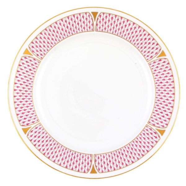 VHNKP102527-0-00-service-plate-Art-Deco-Raspberry-Herend Herend Art Deco Raspberry | Kneen & Co